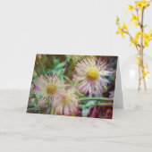  en roze kaart (Gele Bloem)