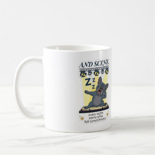 En Scene Grappige Franse Bulldog Koffiemok