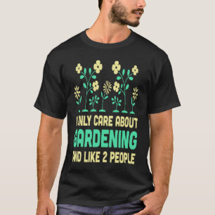 En Schattige Tuinman Tuinieren Grafisch T-shirt