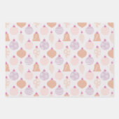  en Schattigee kerstversieringen Kerst Inpakpapier Vel (Voorkant 3)