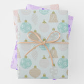  en Schattigee kerstversieringen Kerst Inpakpapier Vel (In situ)