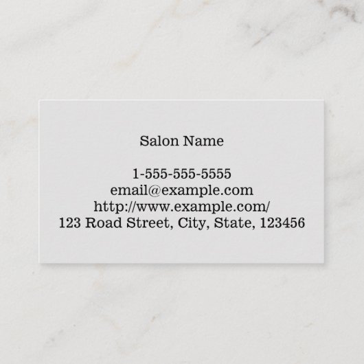  en schoon Visitekaartje (Achterkant)