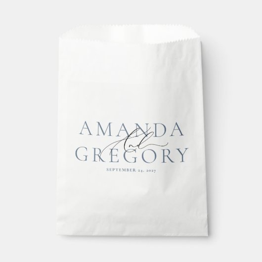 en Script Elegant Serienamen Bedankzakje (Voorkant)