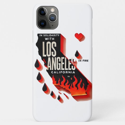 EN SOLIDARIDAD CON LOS ANGELES CALIFORNIA Case-Mate iPhone CASE (Achterkant)
