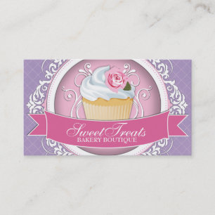  en stijlvolle cupcake-Visitekaartjes Visitekaartje