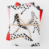 en stijlvolle hoog niveau inpakpapier vel (In situ)