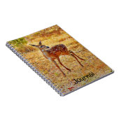  en Sweet Baby Herten Fawn Journal Spiral Notitieboek (Rechterzijde)