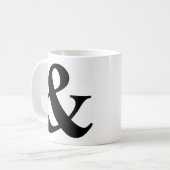 & en teken de Kortere weg van het pictogram van he Koffiemok (Voorkant links)