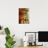 En Thou Shalt noemt zijn naam Yeshua Poster (Thuiskantoor)