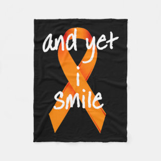 En toch glimlach ik om het bewustzijn van multiple fleece deken