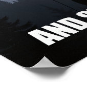 En toch verhoog ik de Motivatie kunst Poster (Hoek)