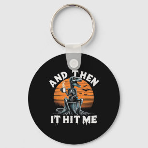 En toen drong het tot me door Vintage Halloween sk Sleutelhanger
