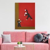 En toen gebeurde dat moment... 2007 canvas afdruk (Insitu (Woonkamer))