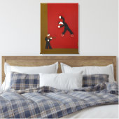 En toen gebeurde dat moment... 2007 canvas afdruk (Insitu (Slaapkamer))