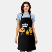 En toen kwam dinsdag Taco tekst Humor Happy Campi Schort (Gedragen)