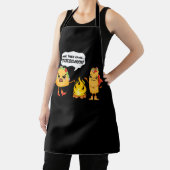 En toen kwam dinsdag Taco tekst Humor Happy Campi Schort (Insitu)