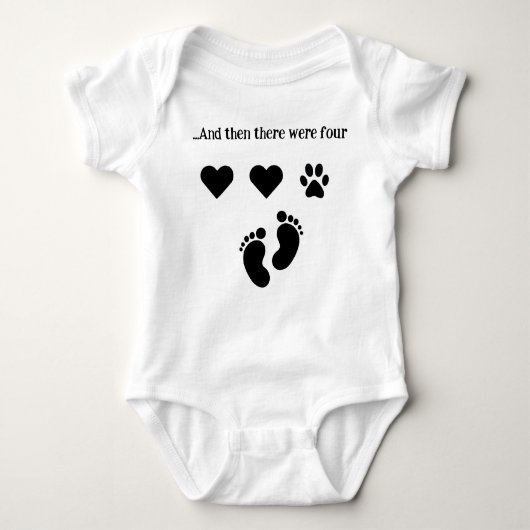 En toen waren er nog Four Baby Onsie Romper (Voorkant)