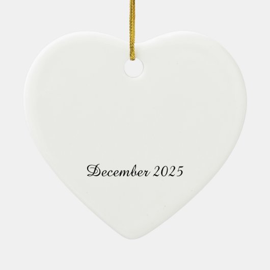 En toen waren het er vijf keramisch ornament (Achterkant)