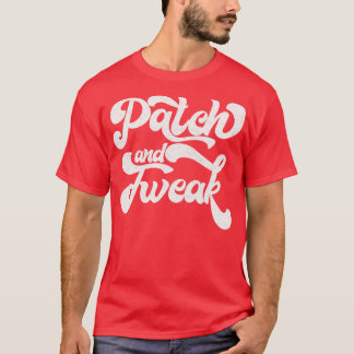 En Tweak Modulair Analoog Synth Lover Design 1 T-shirt