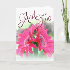 En twee zullen één dubbel-bergele samenvoegsels wo kaart