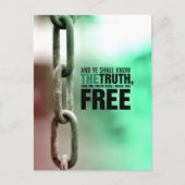 En u zult de waarheid kennen briefkaart (Voorkant)