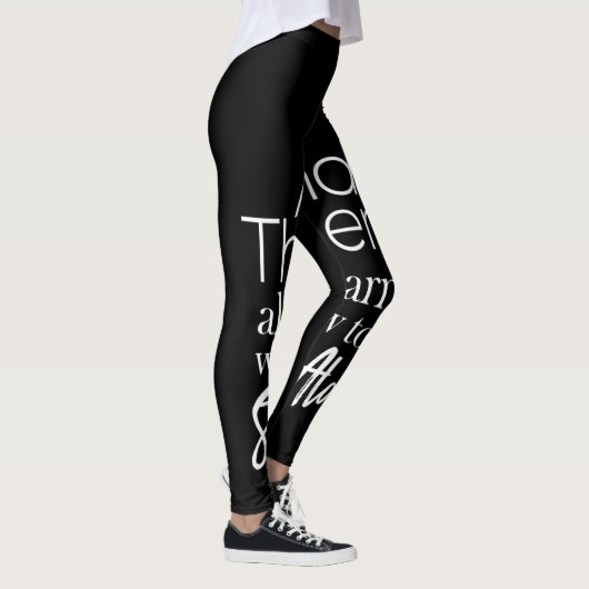 en uiteindelijk leerde ik alleen hoe sterk ik moes leggings (Rechts)