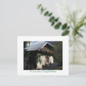 En vacances au Camp des Cimes! Briefkaart (Staand voorkant)