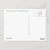 En vacances au Camp des Cimes! Briefkaart (Achterkant)