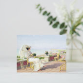 En vakantie briefkaart (Staand voorkant)