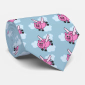 En Varkens kunnen vliegen. Stropdas (Opgerold)