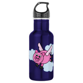 En Varkens kunnen vliegen. Waterfles