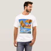 En varkens zullen vliegen t-shirt (Voorkant volledig)