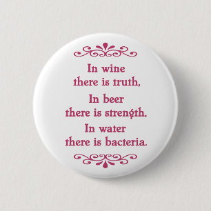 En Vino Veritas-cf-L Ronde Button 5,7 Cm