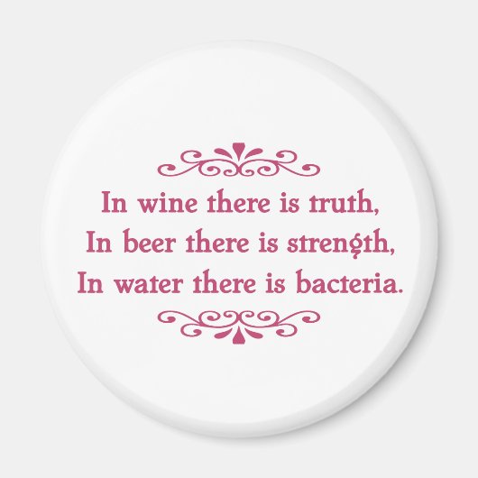 En Vino Veritas-cf Magneet (Voorkant)