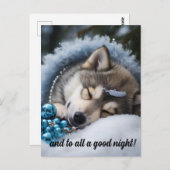 En voor een goede nacht briefkaart (Voorkant / Achterkant)