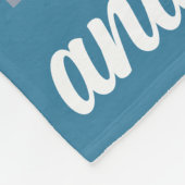 En voor een goede nacht fleece deken (Hoek)