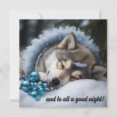 En voor iedereen een goede nacht  kaart (Voorkant)