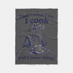En Voor Kok Ken Koken Chef Fleece Deken