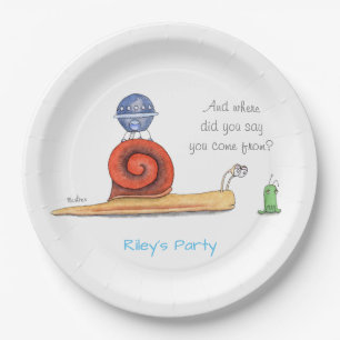 En waar zei u u uit komt? papieren bordje