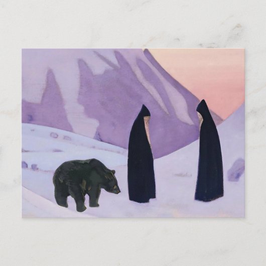 "En we vrezen niet" van Nicholas Roerich Briefkaart (Voorkant)