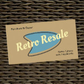  en wederverkoper met wederverkoop visitekaartje