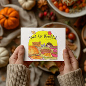 En wees dankbaar Inspirerend Briefkaart