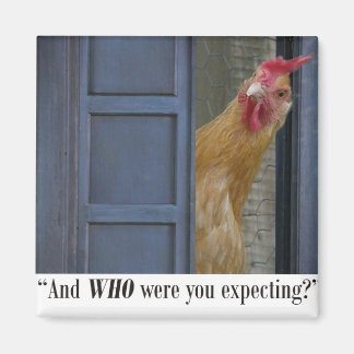 "En wie verwachtte je?" Magneet