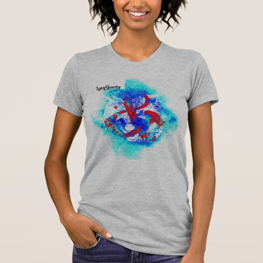 'EN wolf' van Nick T-shirt (Voorkant)