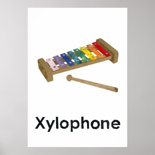 En - Xylophone Poster (Voorkant)