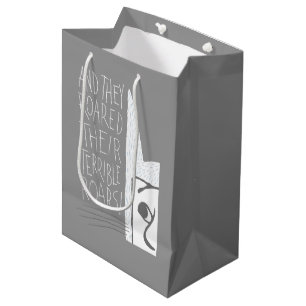 En ze brulden hun verschrikkelijke gebrul! medium cadeauzakje