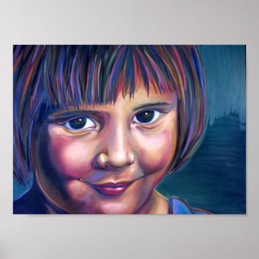 " en ze daagde uit " poster (Voorkant)