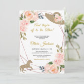 En ze gaan naar het altaar! Derby-thema Kaart (Staand voorkant)