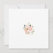 En ze gaan naar het altaar! Vrijgezellenfeest Bedankkaart (Achterkant)