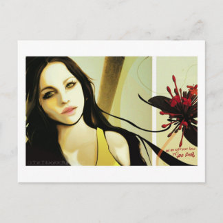 En ze had zelfs geen Briefkaart